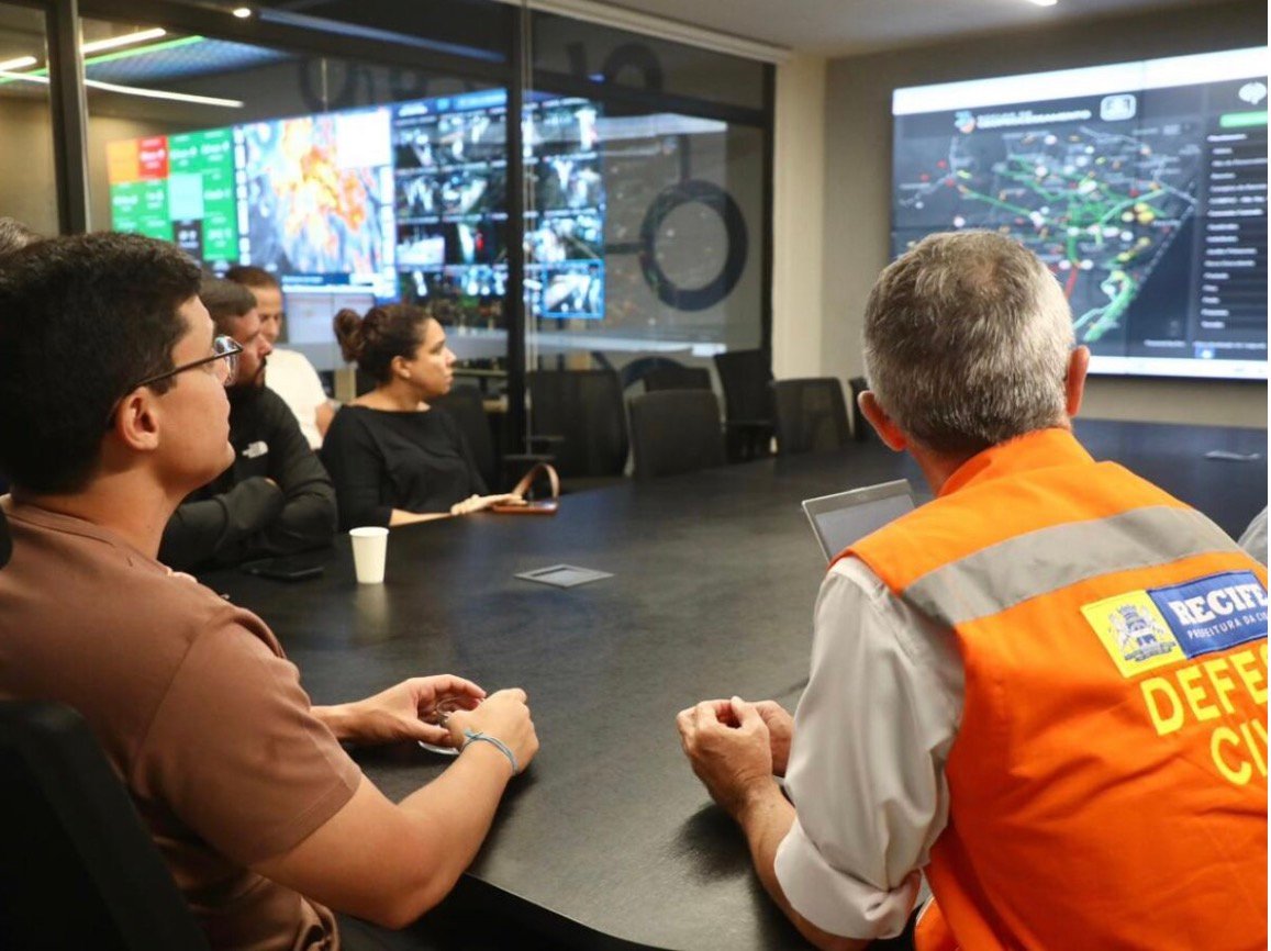 Área de risco em Pernambuco durante período de chuvas